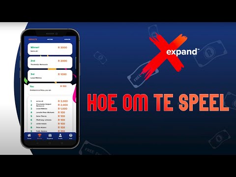 How to play Expand in AFRIKAANS